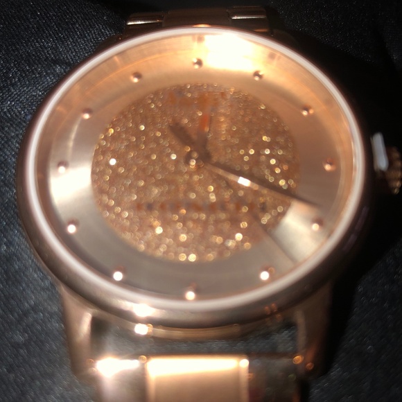 NIB DAZZLING COACH Rose Gold SPARKLE WATCH💖 - Picture 4 of 7